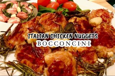 ITALIAN CHICKEN NUGGETS|BOCCONCINI #myitalianboss’recipe #awardwinning #holidayspecialitalianrecipe