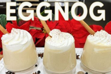How to Make Homemade Eggnog | Chef Jean-Pierre