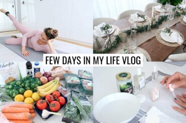 VLOG | My At-Home Mani, Christmas Dinner Prep & Car Chats | Annie Jaffrey