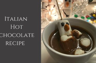 The Best Ever Italian Hot Chocolate Recipe | How to Make Hot Chocolate! Hot Chocolate Recipe #shorts