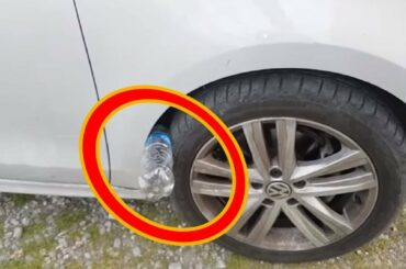 If You See Plastic Bottle On Your Car Tire , Call 911 Immediately