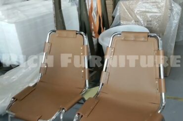 leather dining Les Arcs Chair