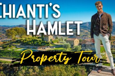 RESTORED HAMLET FOR SALE WITH HOBBY VINEYARD IN CHIANTI TUSCANY-CASALE IN VENDITA, VIGNETO TOSCANA