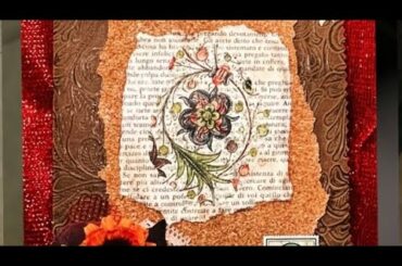 Italian theme family history and recipes handmade journal - for a friend’s birthday.