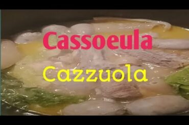 Cassoeula/Cazzuola /Italian Milanese traditional winter recipe