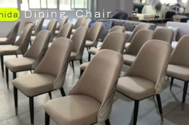 Zhida wholesale modern luxury choice italian style leather dining chair