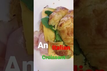 An Italian Croissant #italy #italian #shorts #food #yummy