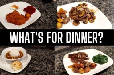 WHAT'S FOR DINNER | EASY FAMILY DINNERS | COOK WITH ME