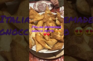 Italian Homemade Gnocco Fritto #shorts #delicious #yummi #recipes #italianfood