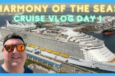 Harmony Cruise Vlog Day 1 | Port Canaveral Arrival and Room Tour