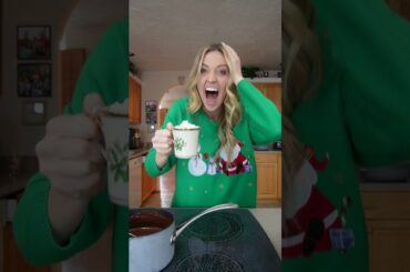 Make THICK Italian Hot Chocolate with me #shorts