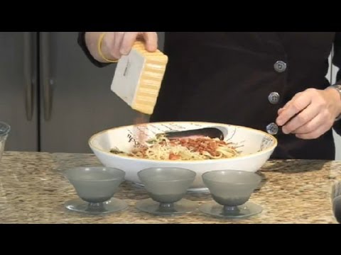 Fettuccine With Bacon & Parmesan : Italian Recipes Fettuccine With Bacon & Parmesan : Italian Recipes