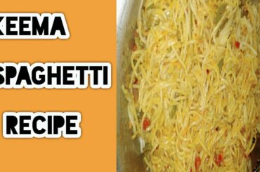 keema spaghetti recipe  #pasta  #italianfood #foodie #pastalover