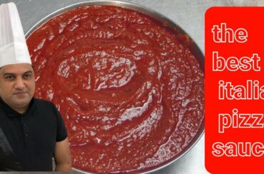 the best italian pizza sauce | Recipes By Chef Amjad ali | paradise food Secret
