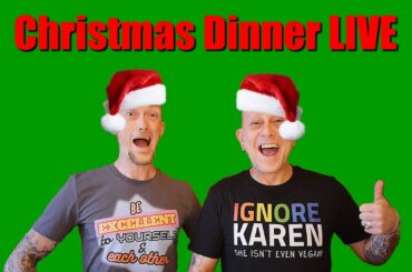 VLOGMAS 2021 Day 25 FINALE - Christmas Dinner LIVE