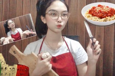 Global Gastronomy - Italian Food (Fettucine Carbonara)