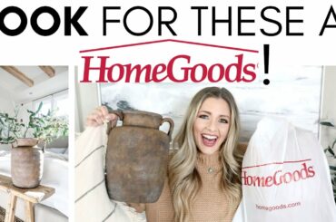 HOMEGOODS SHOP WITH ME AND HAUL || DESIGNER PIECES FOR LESS!! $$