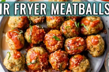 How to Make EASY Air Fryer Meatballs