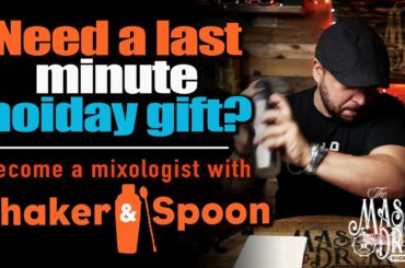 Become a home mixologist with Shaker & Spoon! Perfect gift!
