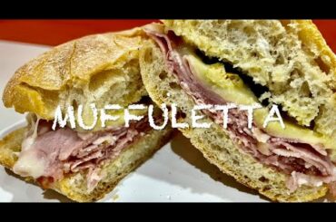 MUFFULETTA ** Italian-style sandwich with the lot**