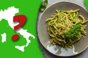 Most typical regional foods in Italy