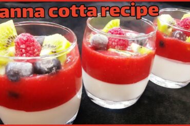 easy dessert recipes at home | italian panna cotta recipe | italian dessert | food recipes