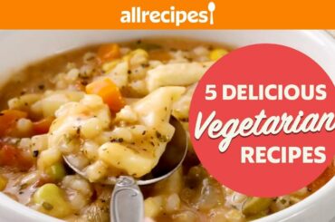 5 Delicious Vegetarian Recipes for the New Year | Pot Pie, Tofu, Soup, & more! | Allrecipes.com