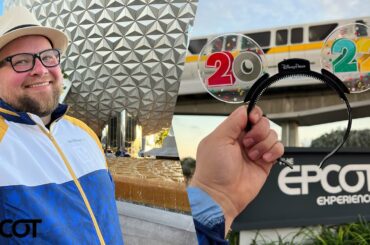 New Year’s Eve In Epcot 2022 | Techno Dance Party & Silent DJ | New Year’s Eve In Walt Disney World