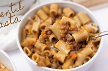 Italian Lentil Pasta Recipe