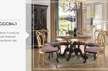 Italian Style Classic Dining Tables High End Dining Room Furniture Golden Dining Room Sets GGC84.1