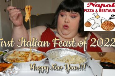 First Italian Feast of 2022 * Happy New Year! Mukbang Eating Show