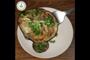 Italian Recipe Of Garlic Eggplant I Have Never Eaten Such Delicious Eggplant #shortvideo #indianfood
