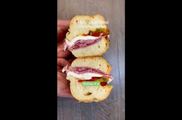 Excellent Italian sandwiches #food #shorts #bread #sandwich #ciabattasandwiches #sandwichrecipe #nyc