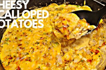 Cheesy Scalloped Potatoes | Scalloped Potatoes Recipe