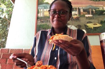 ITALIAN FOOD FROM CAFE ROMA, Muyenga Tankhill road. #kampala #mukbang #restaurantreview