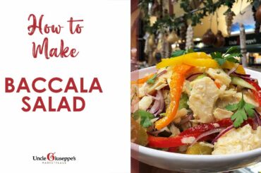 How to Make the BEST Baccala Salad | Uncle Giuseppe's Recipes | UncleG.com