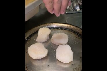 Italian Special Scallop Risotto #italianfood #scallops #risotto #streetfood #shorts