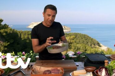 Gino's Italian Coastal Escape | Steak Tagliata With Pear, Walnut and Gorgonzola Salad | ITV