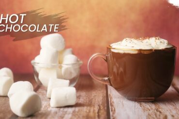 Hot Chocolate Recipe | Thick Creamy Hot Chocolate | Italian Hot Chocolate Recipe