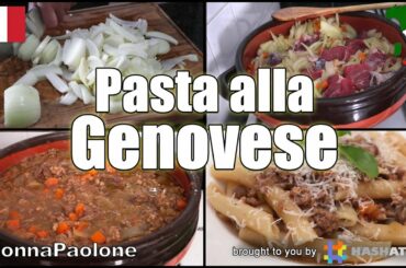 Episode #46 - Pasta Alla Genovese with Special Guest Italian Mother Melissa Ciancio
