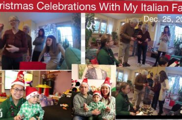 Christmas Celebrations with my Italian Family! Italian Tradition!Italian Foods!#FamilyDay #TeamRossi