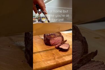 You eat at home but you feel like you’re at the restaurant! When your husband cooks like a chef