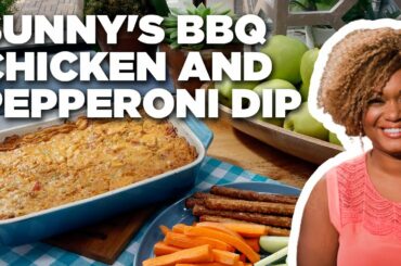Sunny Anderson's BBQ Chicken and Pepperoni Dip | The Kitchen | Food Network