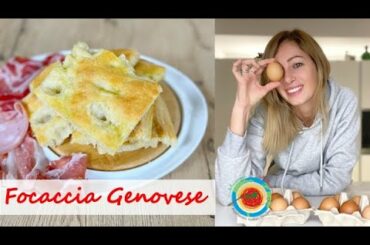 How to make traditional Focaccia Genovese | Italian recipe