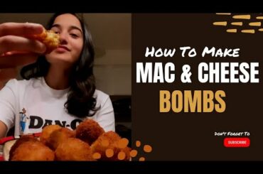 Mac & Cheese Bombs #shorts #easyrecipes #youtubeshorts #short