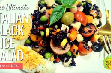 The Ultimate Italian Black Rice Salad #Shorts