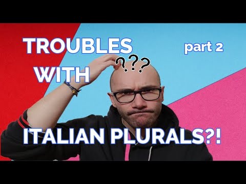 Struggling to LEARN ITALIAN PLURALS?! | Not anymore! Struggling to LEARN ITALIAN PLURALS?! | Not anymore!