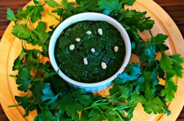 Italian pesto || Parsley Pesto Recipe||Pasta with Pesto