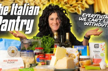 The ITALIAN PANTRY | Our Kitchen Tour