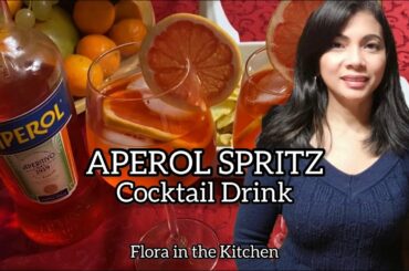 How to make cocktail drink Aperol Spritz (Aperitivo) Know the correct order of procedure TIPS ORIGIN